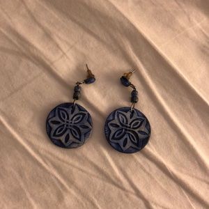 Handmade earrings from Brazil